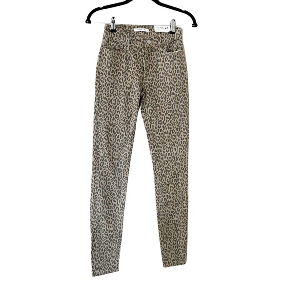 NWT Pacsun Cheetah Print High Rise Jeggings Jeans Size 23 - Picture 3 of 7